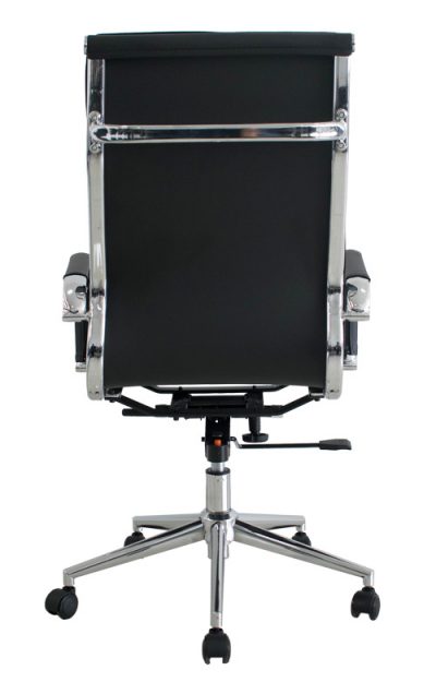 SILLA GERENCIAL PSTE PU DECAN NEGRO - DMAX