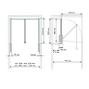 SOPORTE ELEVADOR 600-830 - MENAGE CONFORT