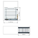 CESTO PARA ROPA MENAGE CONFORT EXTRAIBLE CLASSIC 400F