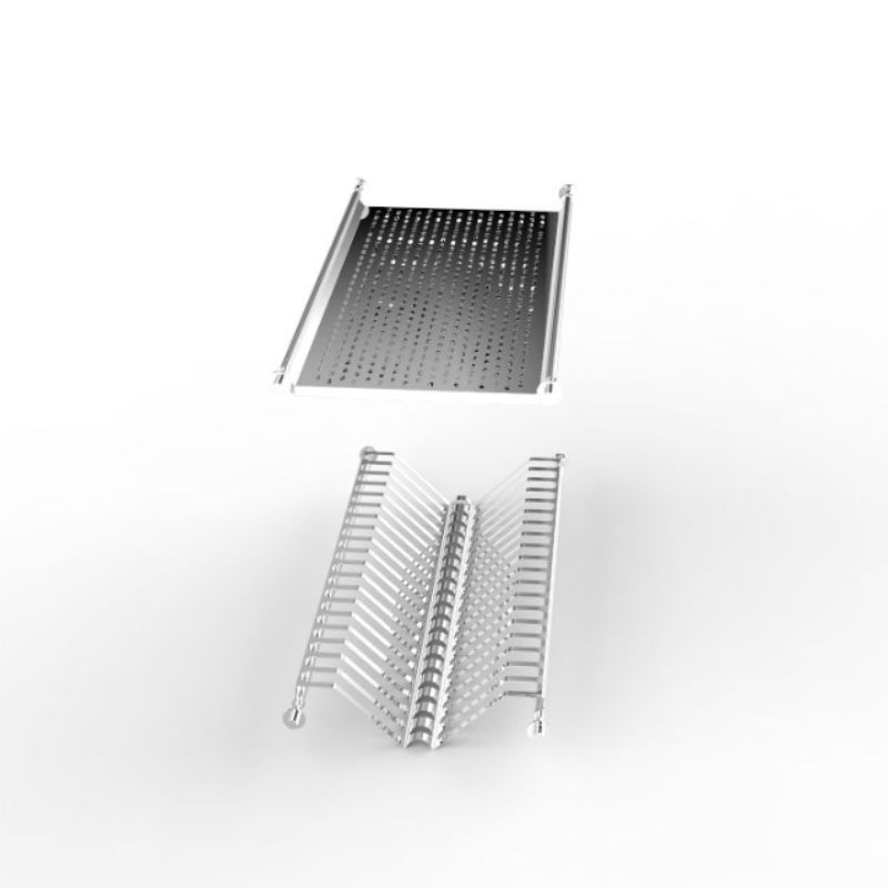 JUEGO ESCURREPLATOS VASOS INOX 900F - MENAGE CONFORT