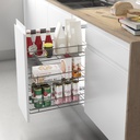 DISPENSERO BAJO EXTRAIBLE LATERAL 3DIV 347E 300F DCHA 258Dx600Hx480L - MENAGE CONFORT