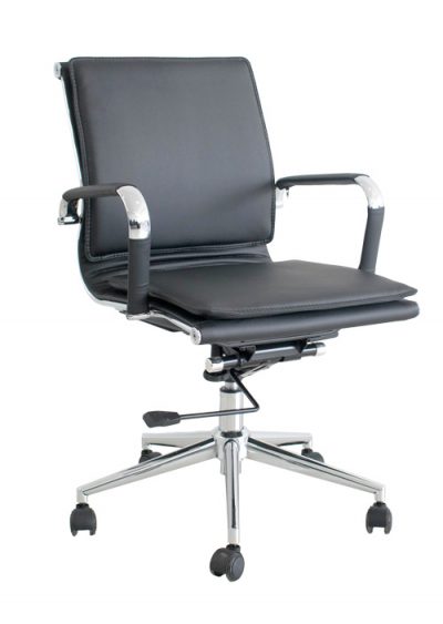 SILLA GERENCIAL GTE PU DECAN NEGRO - DMAX