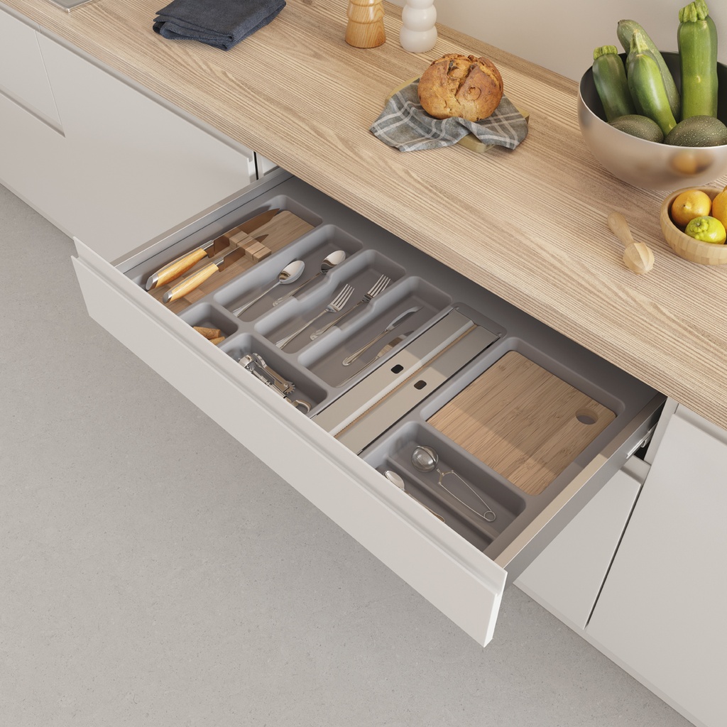CUBERTERO CAJÓN 840DX45HX390X490L ANTRACITA - MENAGE CONFORT